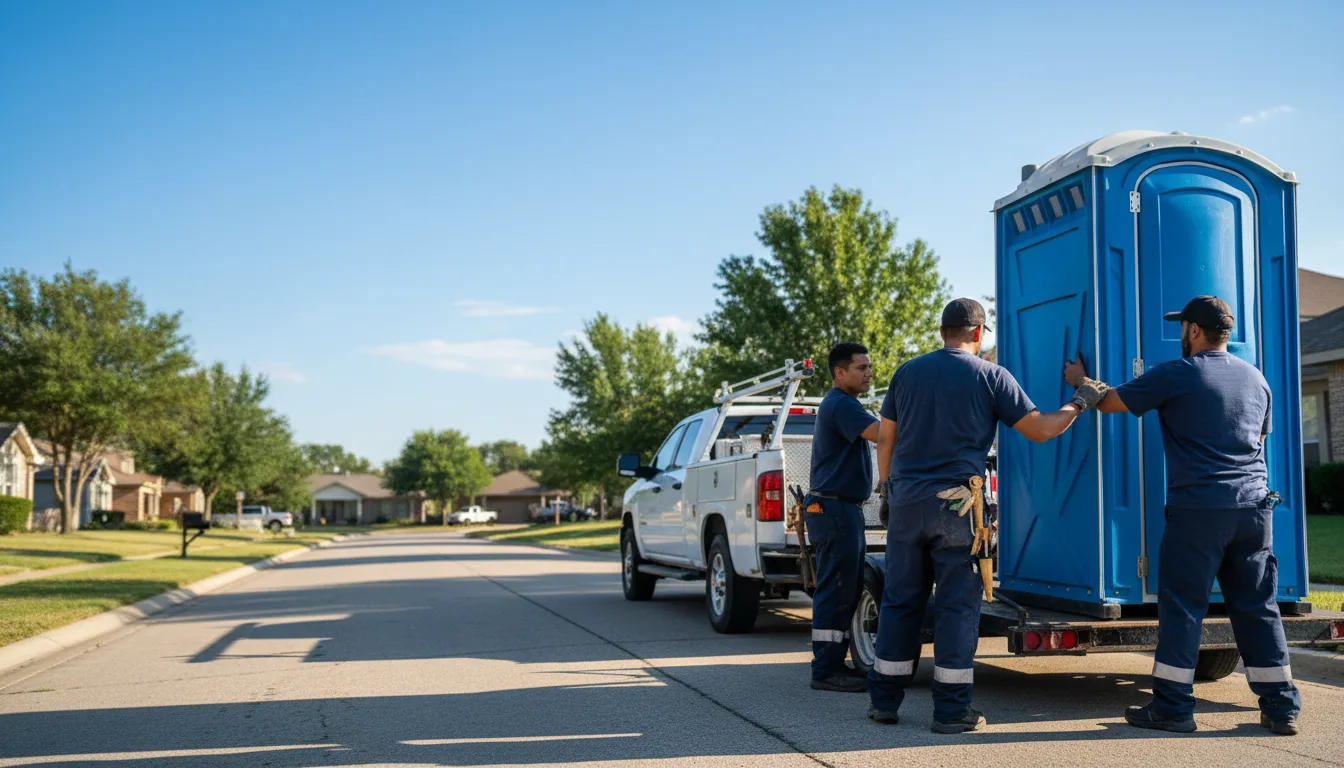 Portable Toilet Rental in Hammon, OK near me
